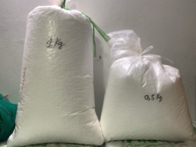 [RẺ VÔ ĐỊCH] 1kg Hạt xốp trắng dùng để nhồi ghế hạt xốp ,nhồi gối ngủ ,để trang trí hộp quà ,làm tuyết | BigBuy360 - bigbuy360.vn