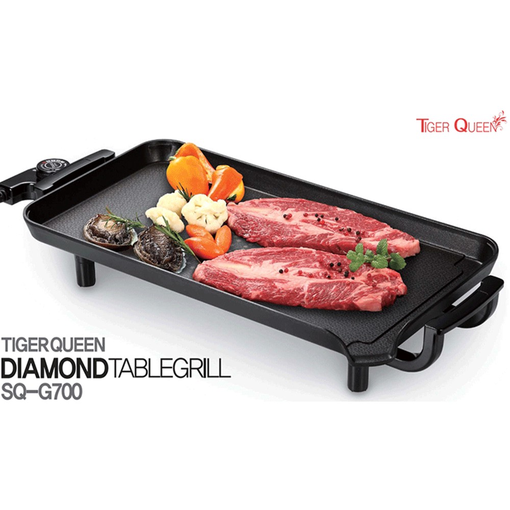 Hàn Quốc - Bàn nướng điện Tiger Queen SQ-G700, Hàng Chính Hãng, Nhập Khẩu Hàn Quốc