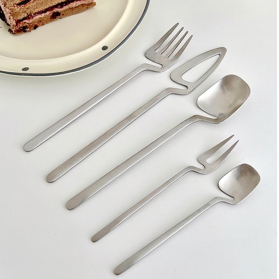 Ohaya Muỗng Treo Không Bị Tắt Cốc Hình Vui Nhộn ins