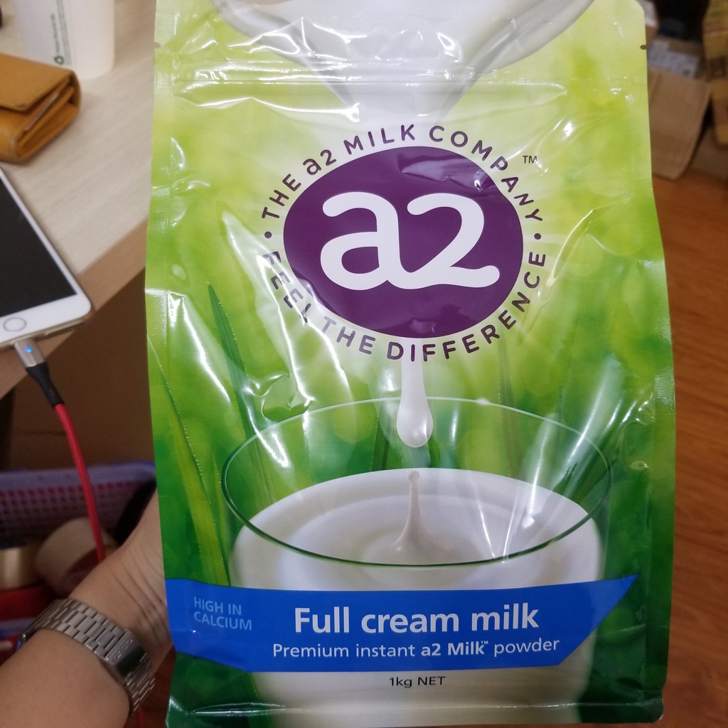 Sữa bột A2 Nguyên kem  Úc 1kg