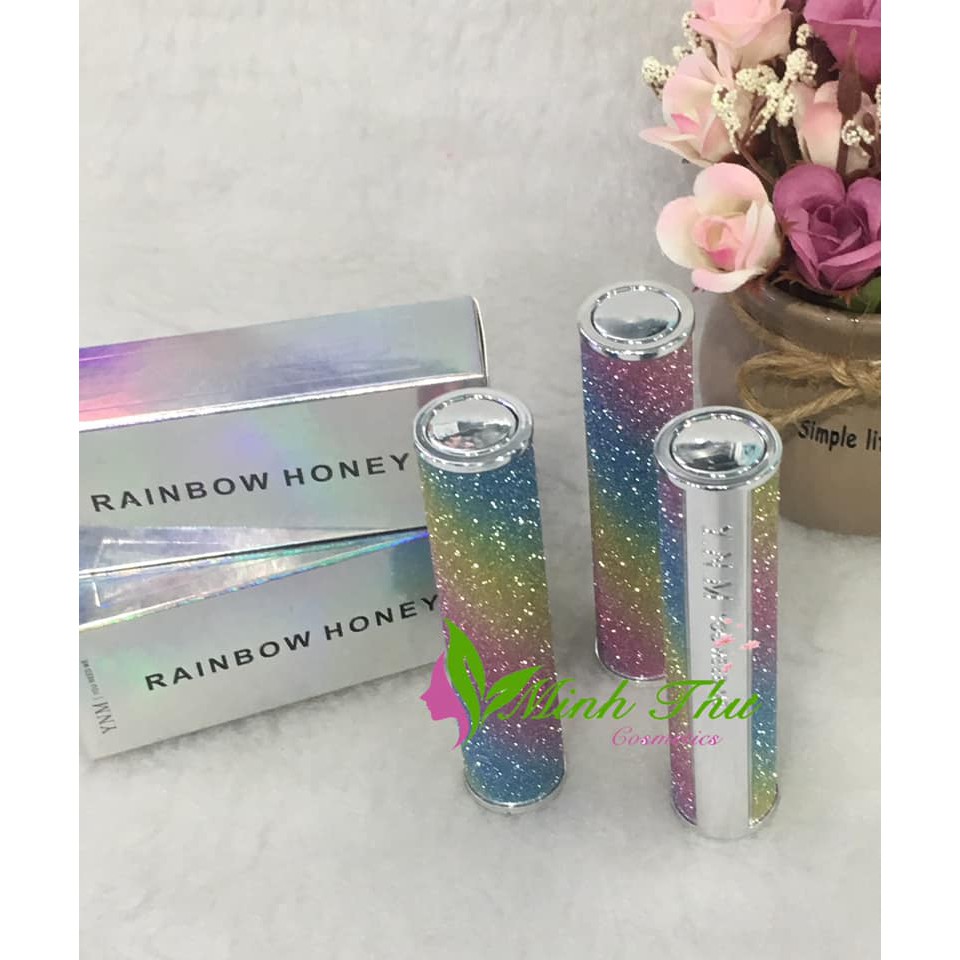 Son Dưỡng Môi YNM Rainbow Honey Lip Balm Đổi Màu