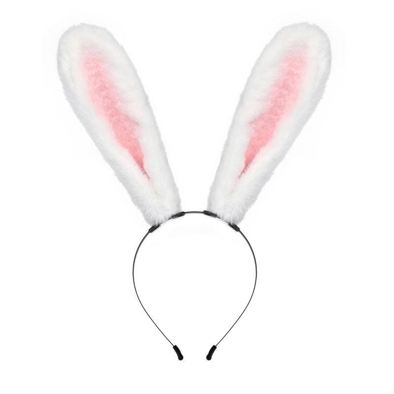 Băng Đô Cài Tóc Hình Tai Thỏ Dễ Thương Cho Người Lớn Và Trẻ Em