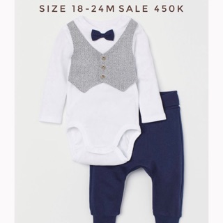 Set công tử H&M size 18-24m