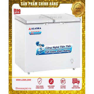 Tủ đông/mát alaska 350lít bcd 3568n