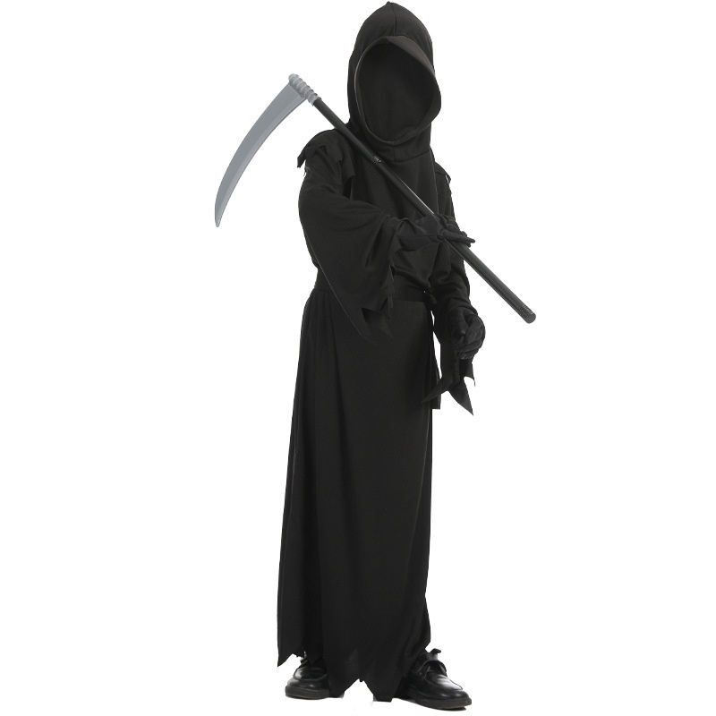 Trang Phục Hóa Trang Halloween Nhân Vật Hoạt Hình Grim Reaper Cho Bé Trai