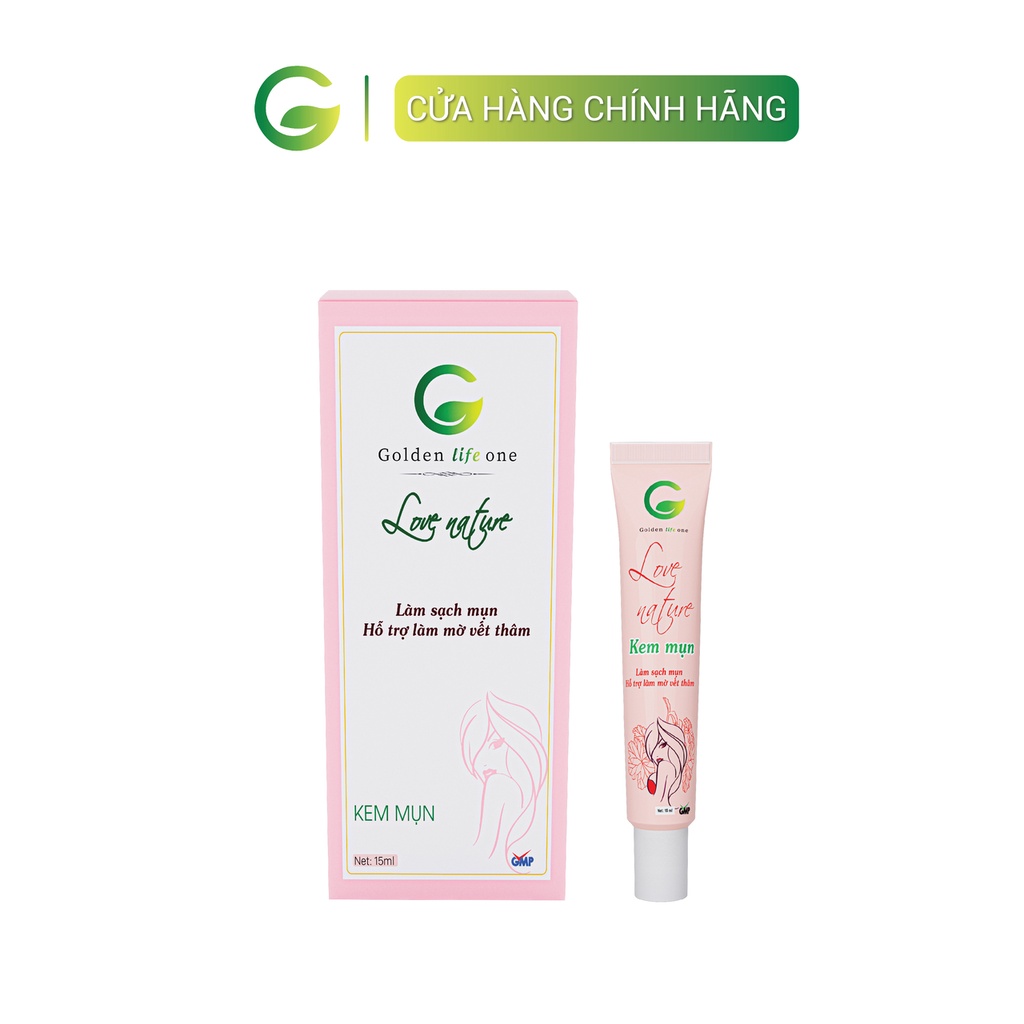 Kem mụn Love Nature giúp giảm mụn mờ thâm 15g