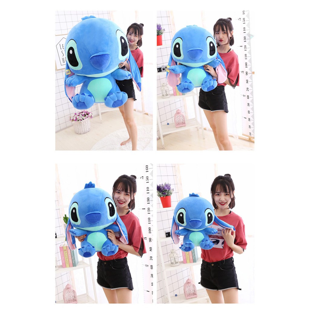 Gối Ngủ Mềm Mại Hình Stitch Đáng Yêu Cho Bé