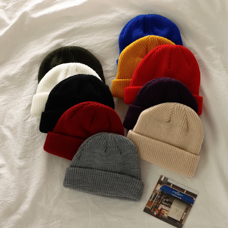 Mũ len dệt kim phong cách Hàn Quốc thời trang thu đông 188698