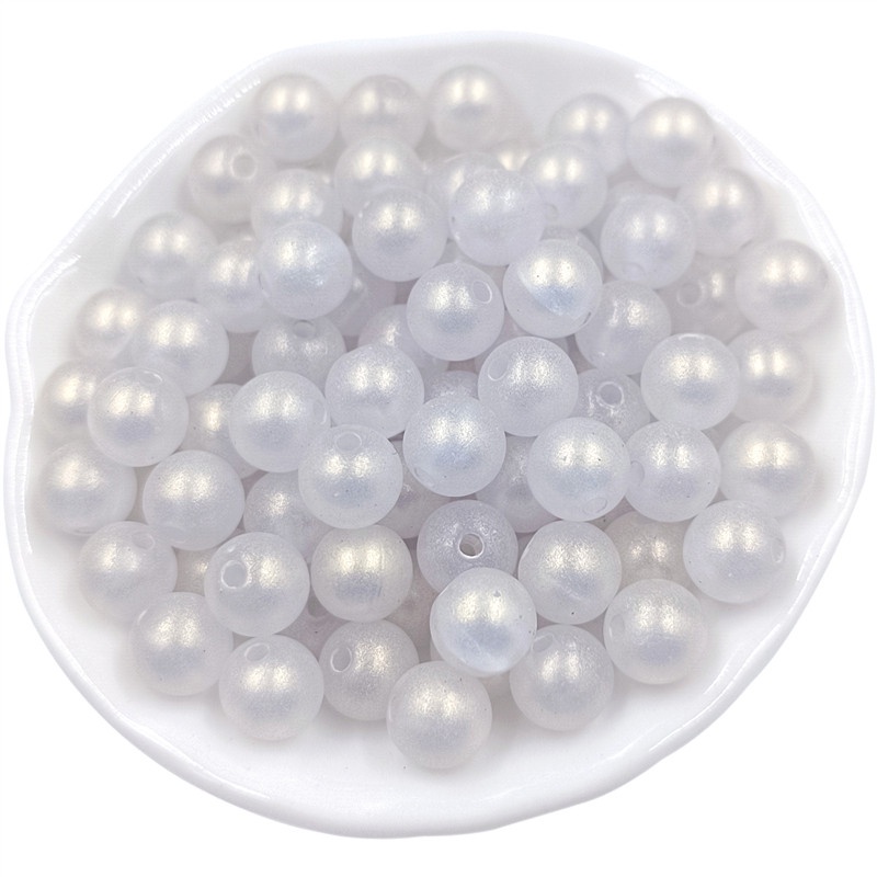 Set 30 Hạt Ngọc Trai Tròn Nhiều Màu Sắc Dùng Làm Trang Sức Thời Trang DIY