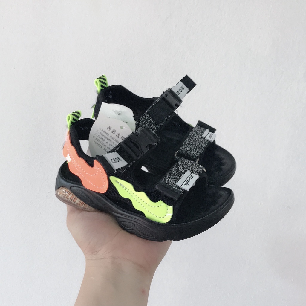 Sandal cho bé trai hàng nội địa cao cấp quai dán tiện lợi 625