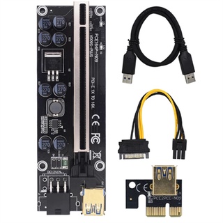 Dây Cáp Nâng Cấp 2022 V009S PLUS 60cm USB 3.0 PCI-E 1X Sang 16X Cho GPU Bitcoin Ethereum Mining