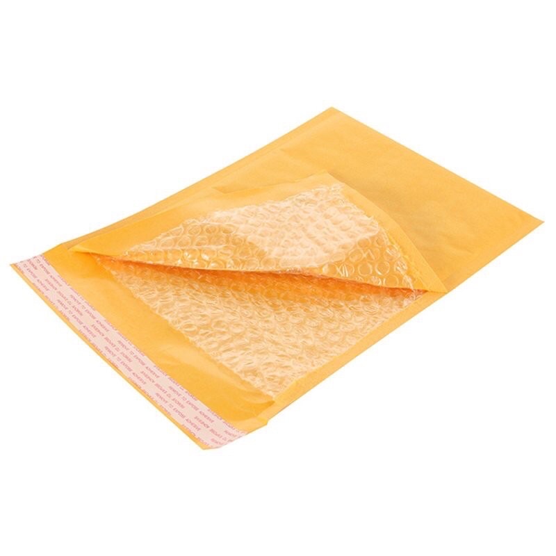 Túi kraft 13x15 cm lót bóng khí chống sốc bubble wrap đóng gói hàng hoá card