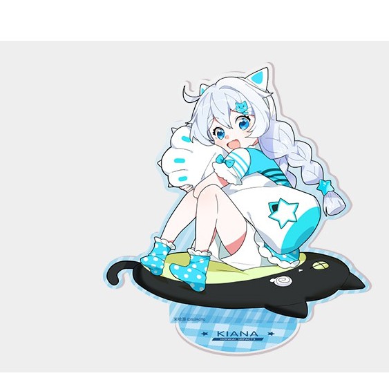 Mô hình Acrylic Standee Honkai Impact 3 Tiệc Trà Valkyrie nhỏ tuổi