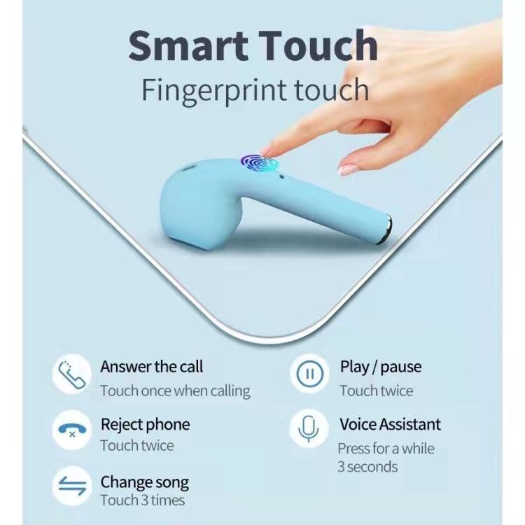 Tai Nghe Bluetooth Không Dây Độ Chính Xác Cao Dễ Mang Theo Cho Android