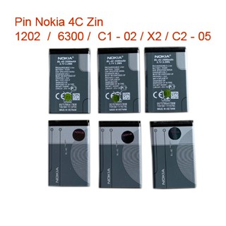 Pin Nokia 1202 6300 BL 4C Zin BH 12th