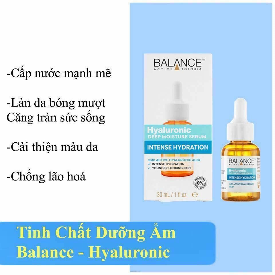 Serum Cấp Nước Dưỡng Ẩm Balance Active Formula /Hyaluronic Deep Moisturizing 30ml