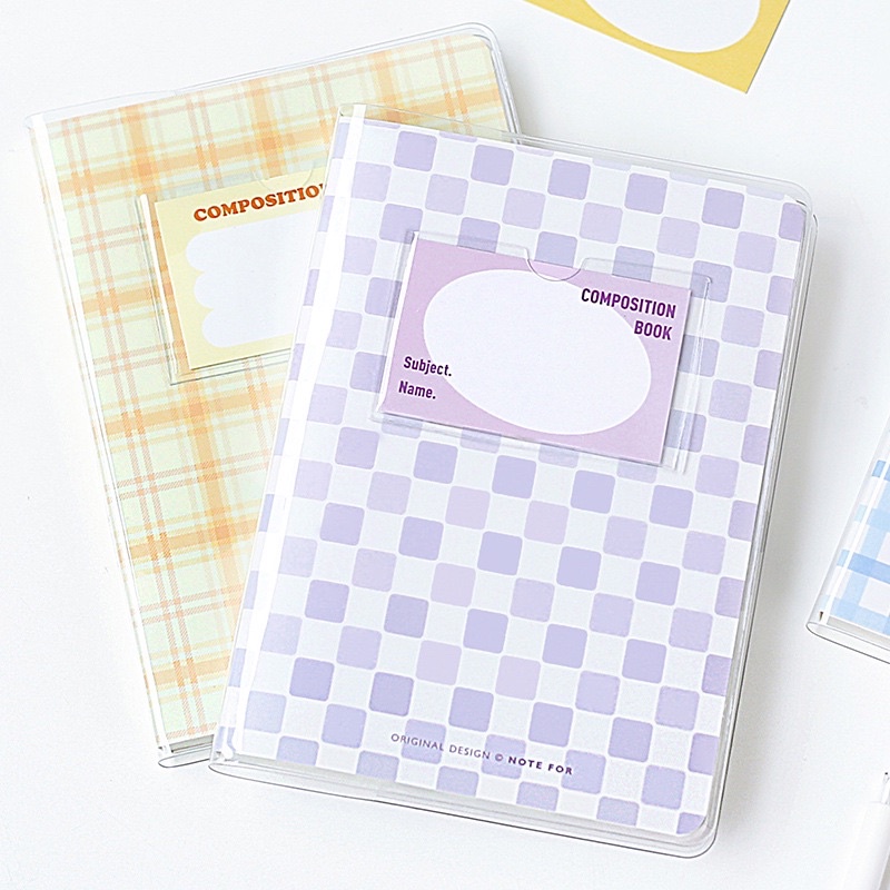 Sổ Tay NOTE FOR Sổ Bullet Journal Ruột Caro Chủ Đề Hoạ Tiết Màu Sắc (Kèm 4 Card Thay Đổi) Mẫu Mới 2022