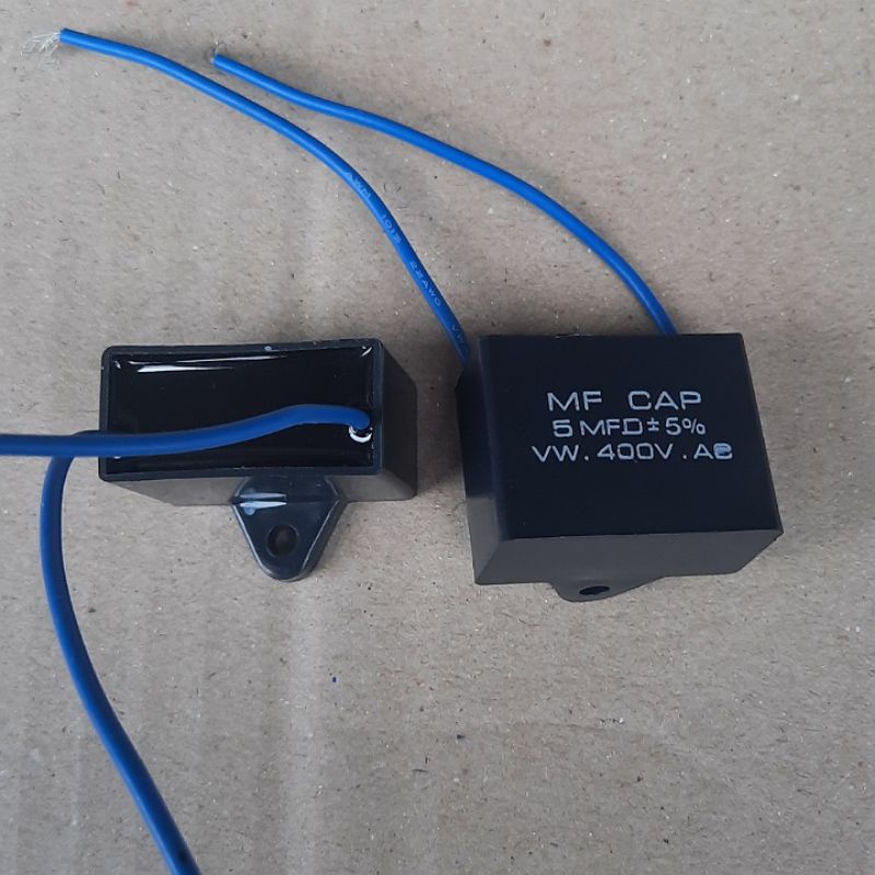 Tụ quạt điều hòa hơi nước loại to khỏe 5uf
