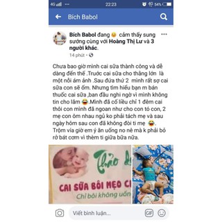 BỘT CAI SỮA MẸO THẢO DƯỢC CHO BÉ