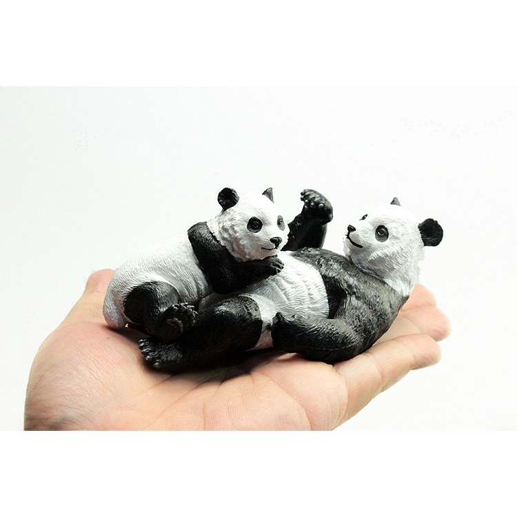 Boys and Girls Gifts Children's Simulation Zoo Model Toys Solid Animal World National Treasure Panda Panda