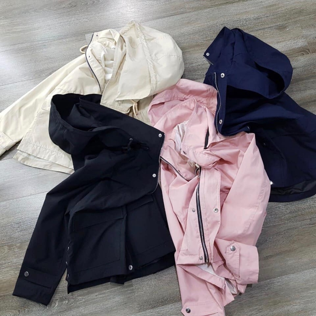 Áo khoác nữ có mũ kaki mùa đông đẹp Moonki KN01 | BigBuy360 - bigbuy360.vn