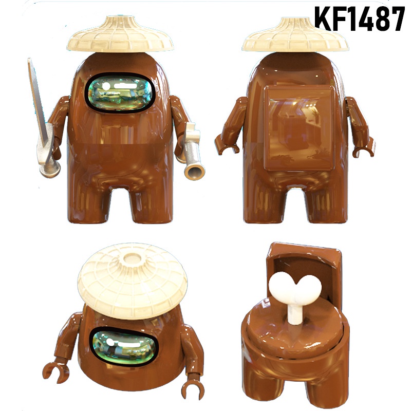 Đồ chơi Lắp ghép Among Us giúp trẻ nâng cao tư duy và sáng tạo