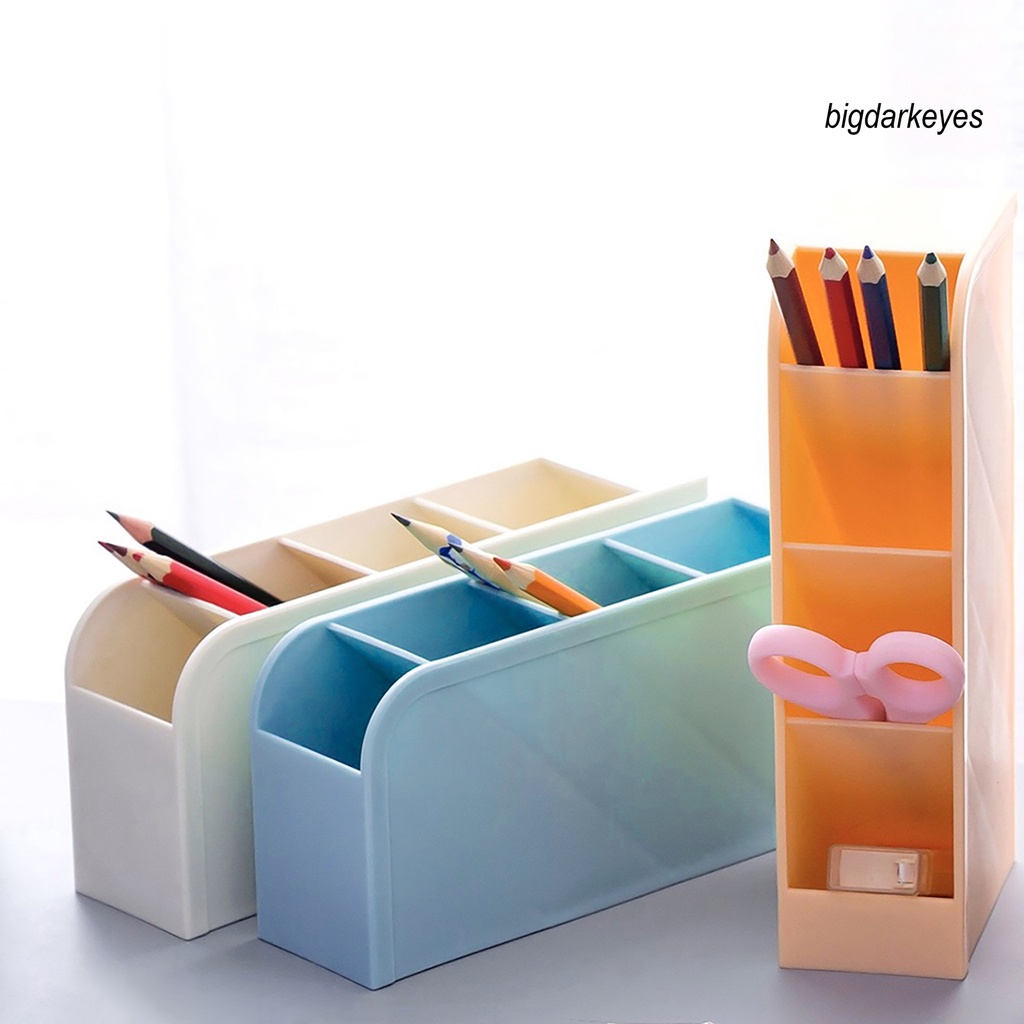 Hộp Đựng Bút / Cọ Trang Điểm Để Bàn Ốp