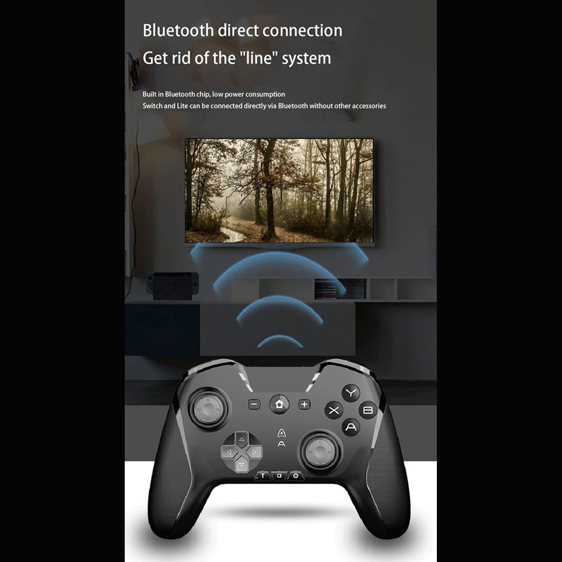 Tay Cầm Chơi Game Bluetooth Không Dây Cho Android / Apple / Xbox / Com / Switch /, 600mah