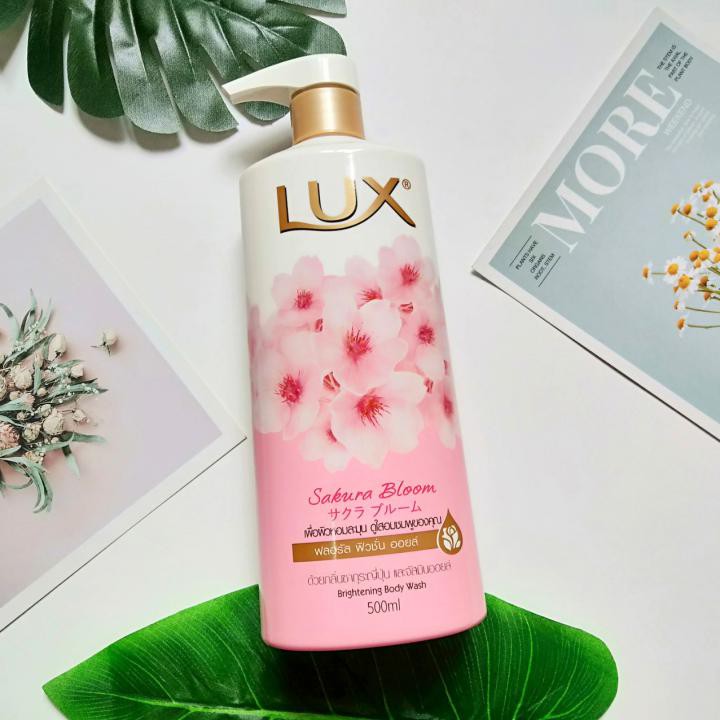 Sữa tắm Lux trắng da Thái Lan 500ml