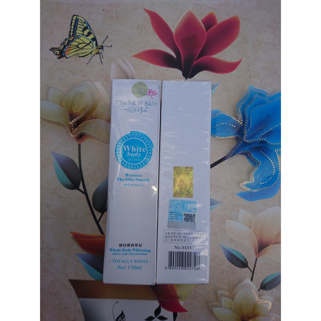 Kem kích trắng White Body Hàn Quốc