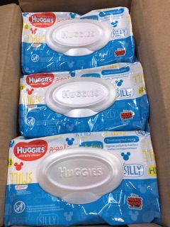 🇺🇸 Khăn giấy ướt Huggies 72 tờ