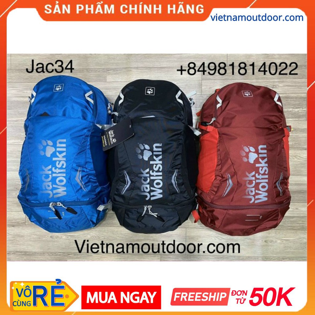 Balo Jack Wolfskin Moab Jam 34 model 2022 - balo phượt - balo du lịch