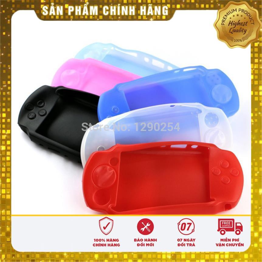 Vỏ Bọc - Vỏ Ốp Bảo Vệ Máy Game PSP 2000/3000 _ Chất Liệu Silicone Mềm _ Full màu