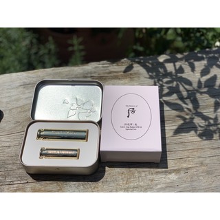 SET SON DƯỠNG CHỐNG NẮNG MÀU ĐỎ TẶNG SON MINI HỒNG