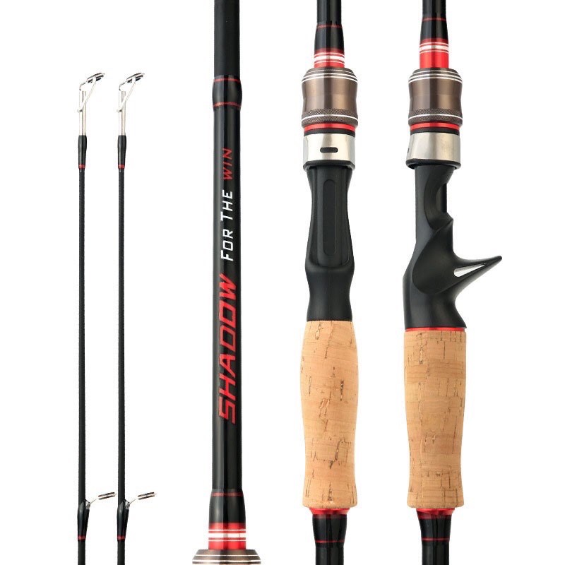 Cần câu LURE SHADOW 2 ngọn đứng và ngang, M và ML - ĐỒ CÂU PHÍA BẮC - S23