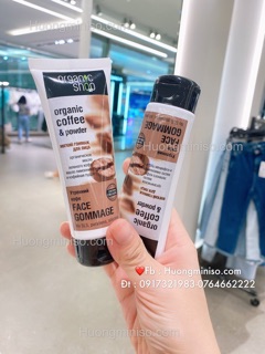 [ Chính hãng ] TẨY DA CHẾT Mặt CAFE ORGANIC