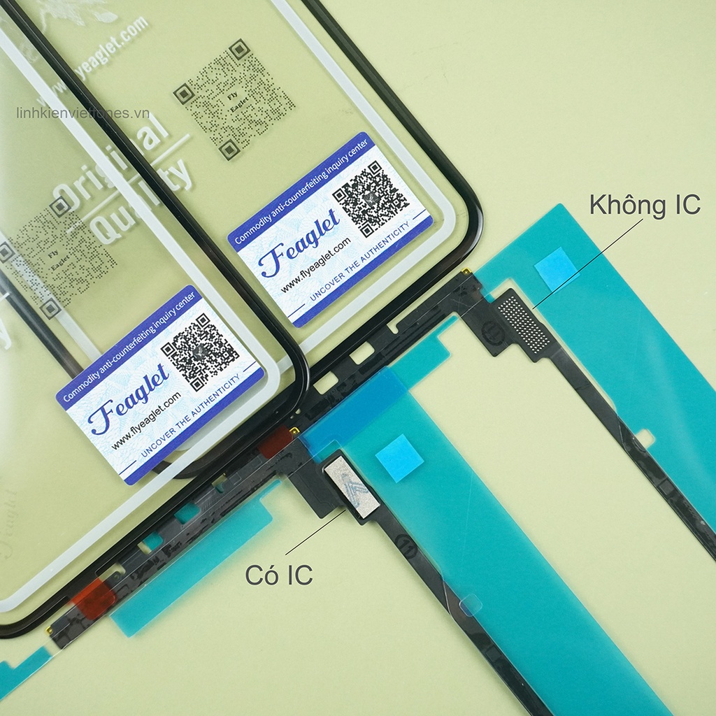 Mặt kính cảm ứng ép kính ip 11, 11P, 11PM ĐB có ic, không ic