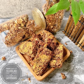 Thanh gạo lứt chà bông ăn kiêng eatclean