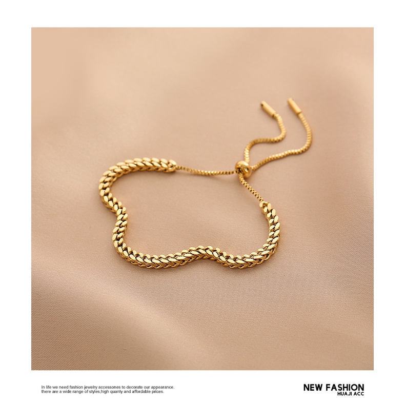 [FreeShip] Lắc tay vòng tay nữ titan xương rắn S10-508a - CAM KẾT KHÔNG BAY MÀU