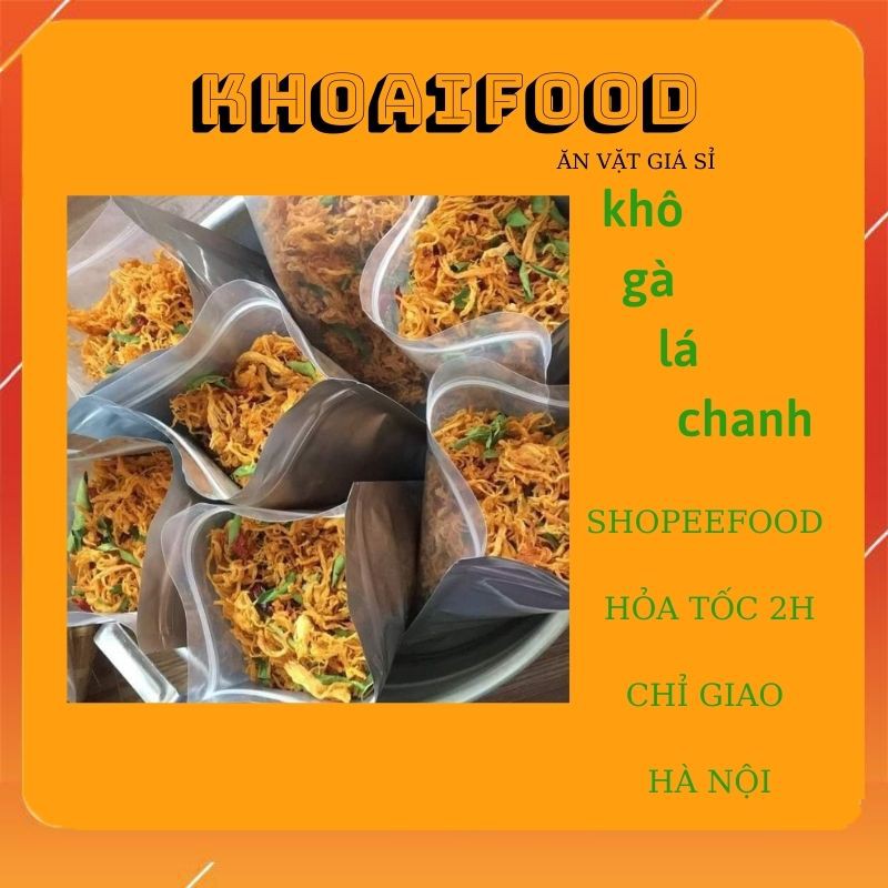KHÔ GÀ LÁ CHANH SÀI GÒN NGON ĐÚNG CHUẨN GIA TRUYỀN