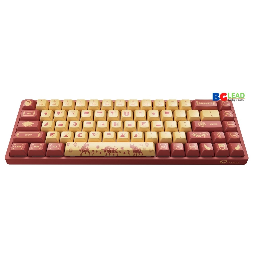 [Giá đàm phán nhé]Bàn phím cơ AKKO 3068 v2 2021 Year of the Ox hotswap|bluetooth 5.0|Led nền RGB, 18 chế độ Led | BigBuy360 - bigbuy360.vn