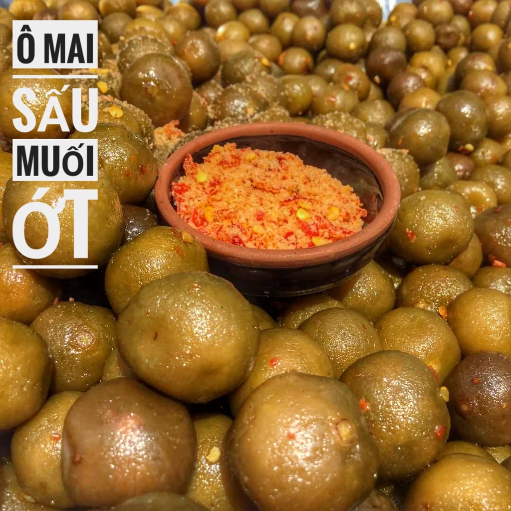 1kg - ô mai sấu bao tử chua cay giòn ngọt vị ngon khó cưỡng - ĂN VẶT