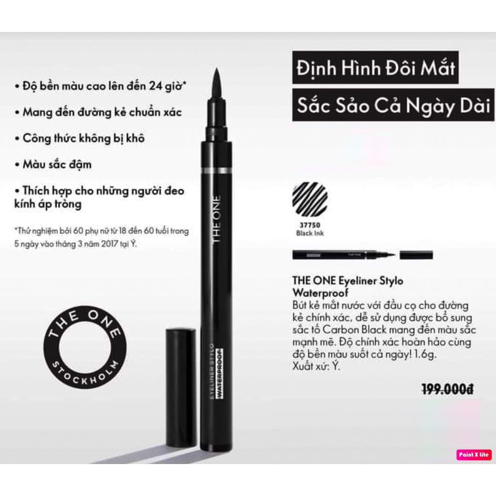 37750 Bút kẻ mắt nước