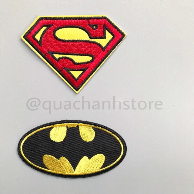 Sticker thêu/ sticker ủi/ patch siêu nhân