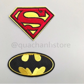 Sticker thêu/ sticker ủi/ patch siêu nhân