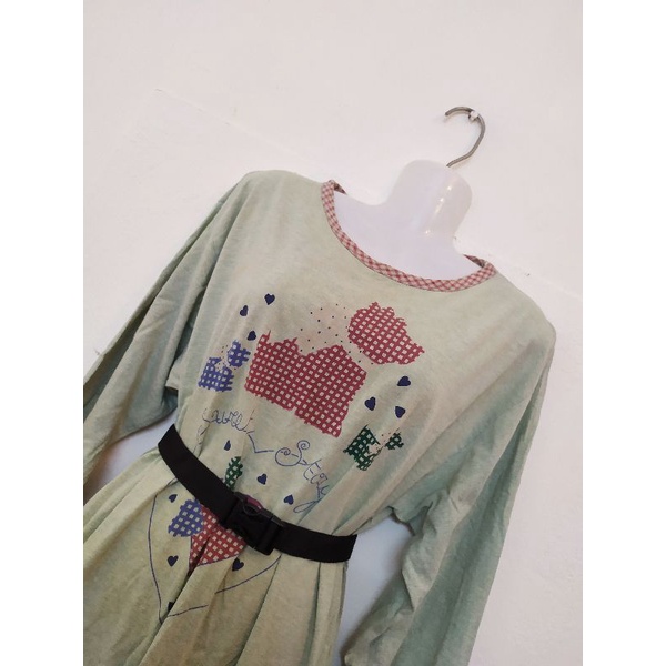 ĐẦM COTTON MẶC NHÀ