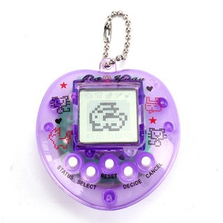 QhMáy chơi nuôi thú ảo Tamagotchi màu ngẫu nhiênưe