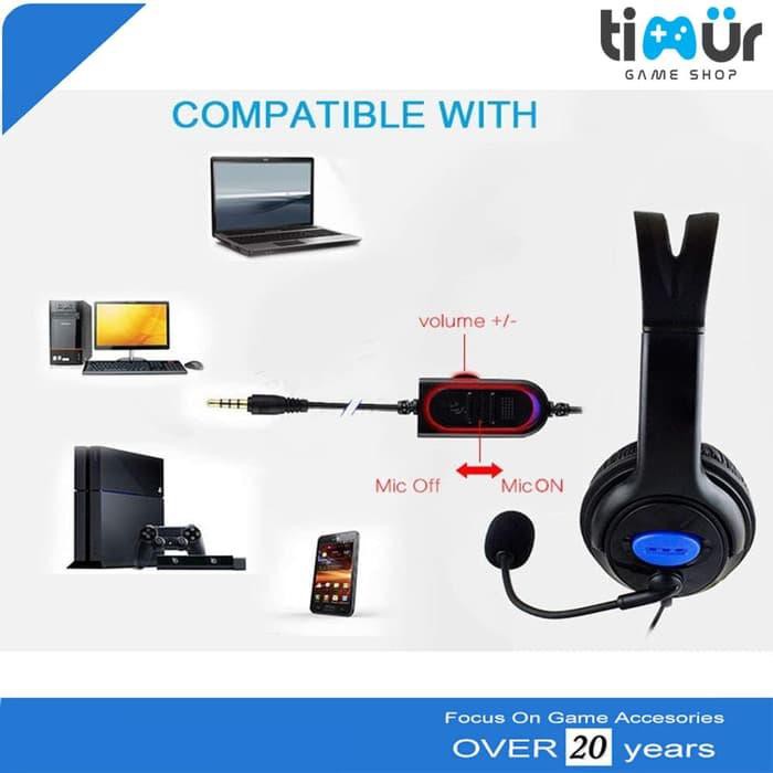 Tai Nghe Chơi Game Super Bass Kèm Mic Cho Ps4