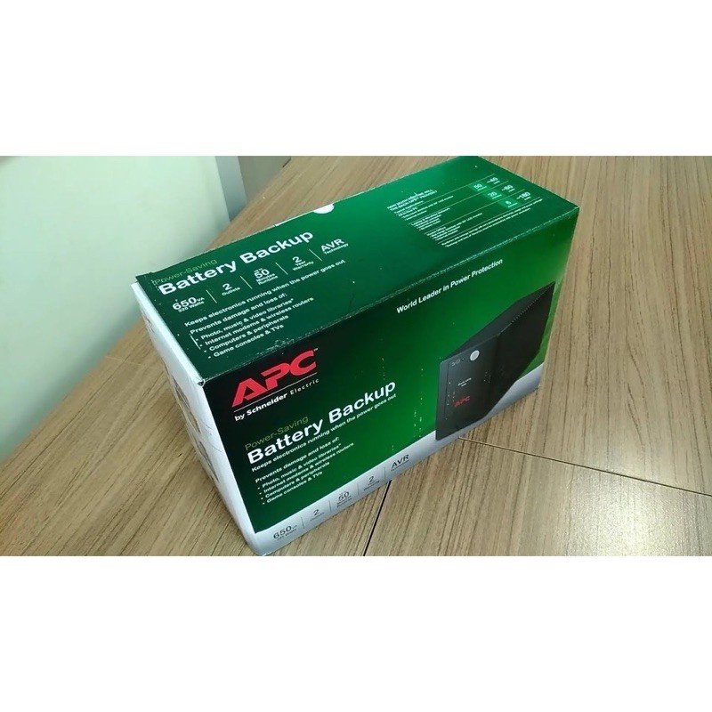 Bộ lưu điện UPS APC Bảo Hành 12 tháng BX650LI-MS 650VA 325W - Có Ắc Quy - BẢO HÀNH 12 THÁNG MÁY + ĂC QUY