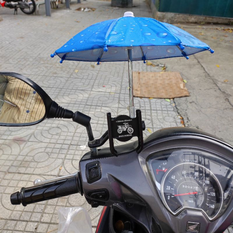 giá đỡ điện thoại trên xe máy 03-H2 XOAY 360 ĐỘ